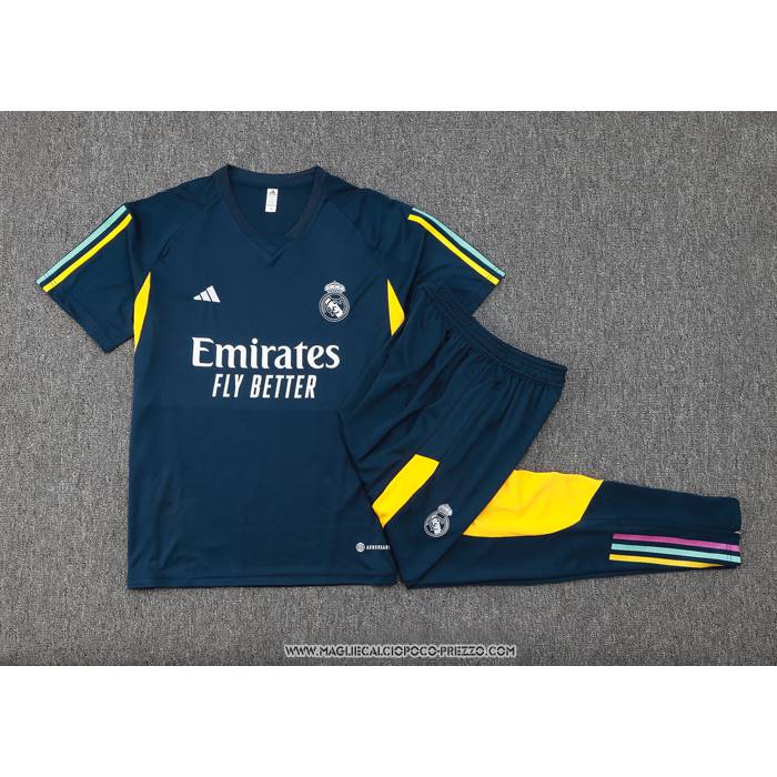 Tuta da Track
 Real Madrid 23-24 Manica Corta
 Blu
